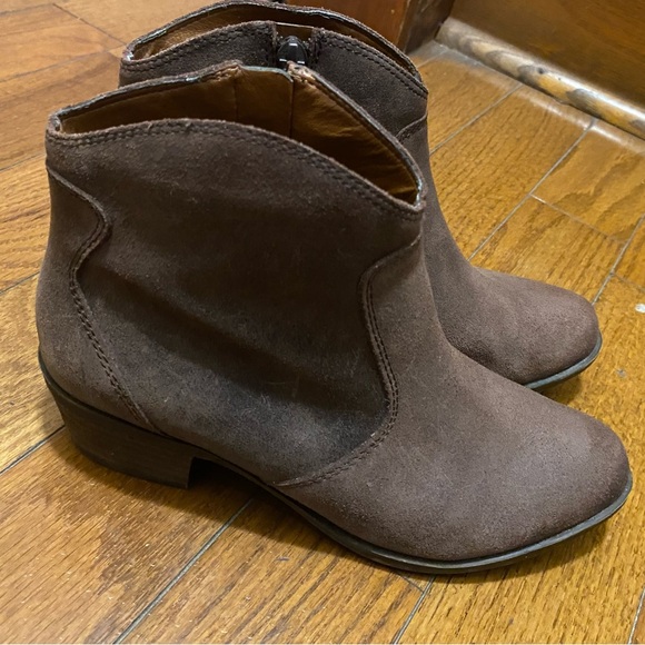 Lucky Brand Leather Ankle Boots | Size 6 | Brown | [LIKE NEW] - Picture 2 of 8